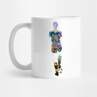 Soccer Player Girl Mug